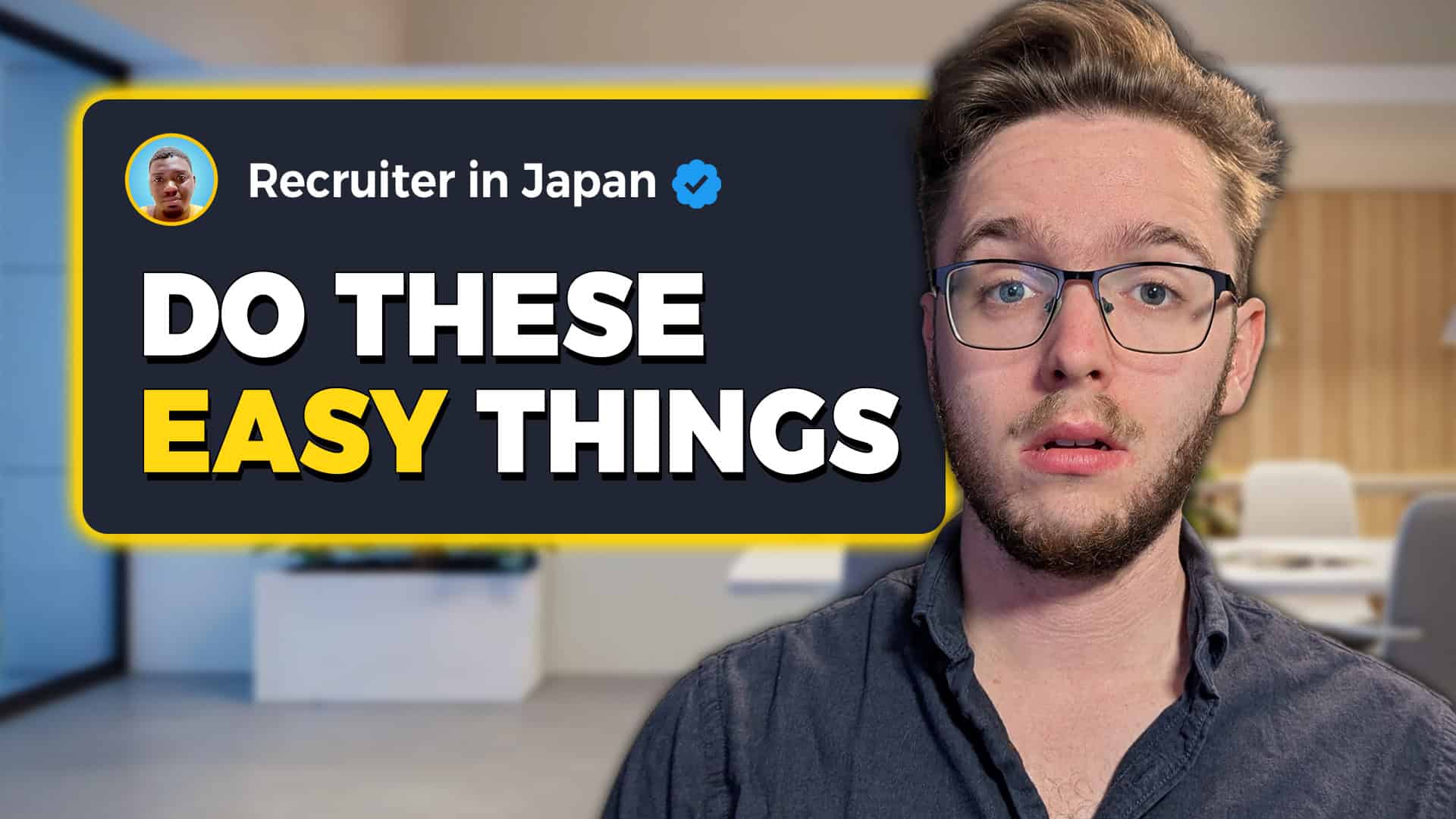 Do THIS if you want to work in Japan